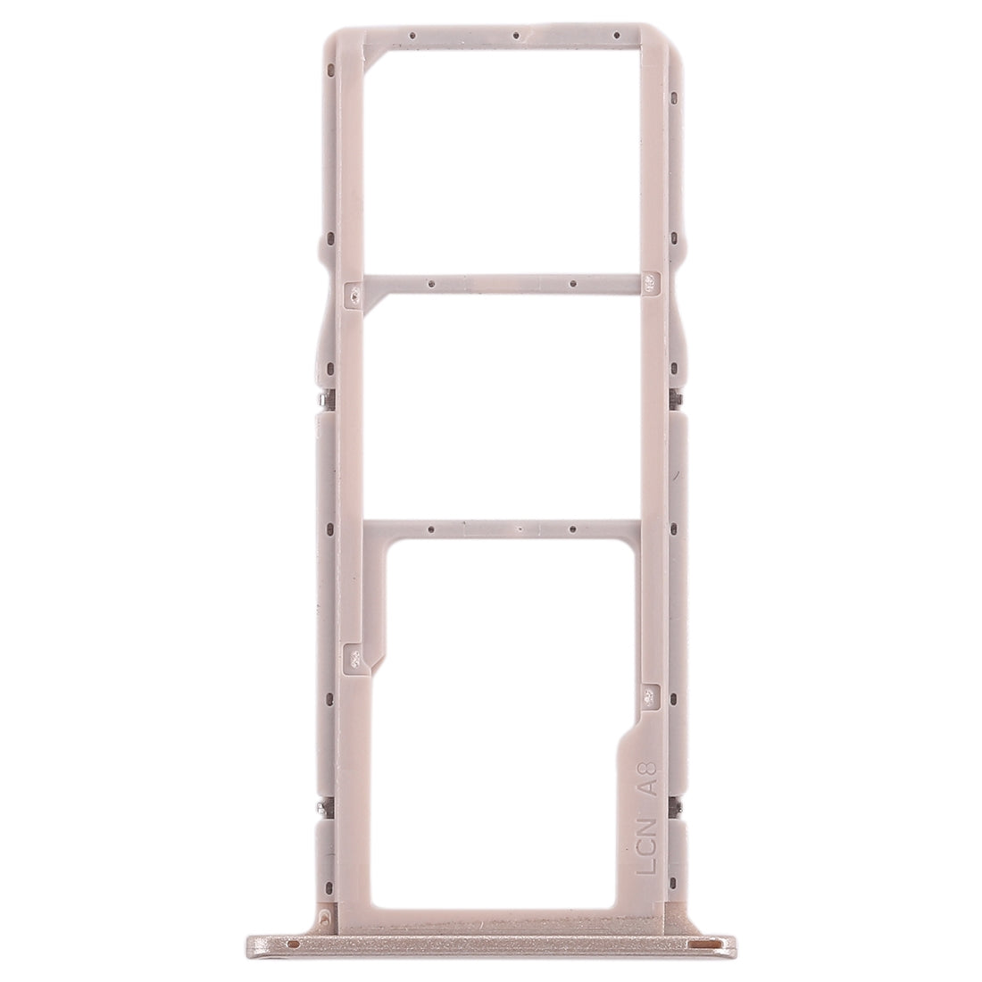 SIM Card Tray + Micro SD Card Tray for Huawei Y5 Prime (2018) / Honor Play 7 (Gold)