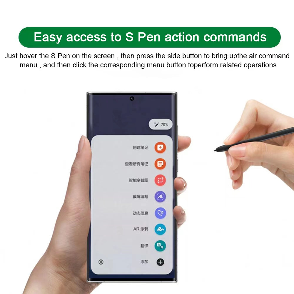 For Samsung Galaxy S22 Ultra 5G SM-908B Screen Touch Pen, Bluetooth Not Supported(White)