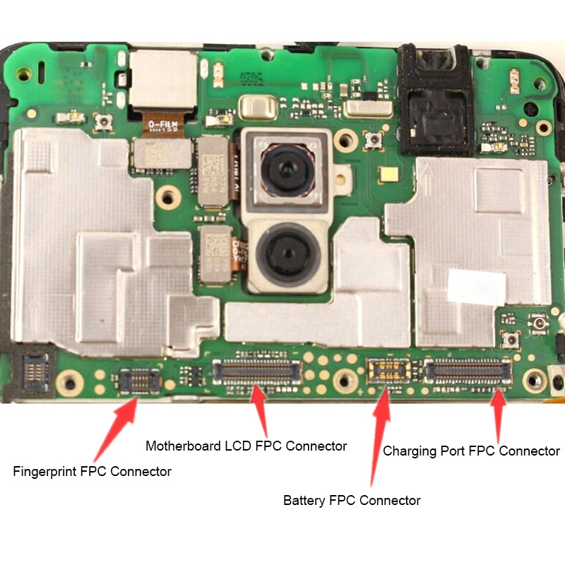 For Huawei Honor 10 10PCS Motherboard LCD Display FPC Connector 