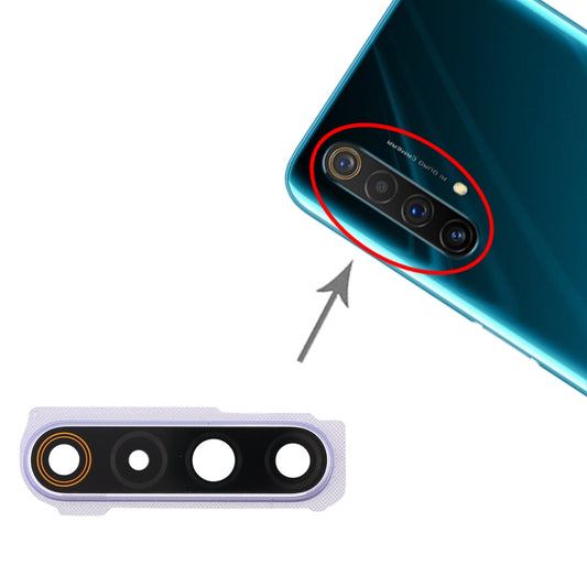 For OPPO Realme X50 5G  Camera Lens Cover (Silver)