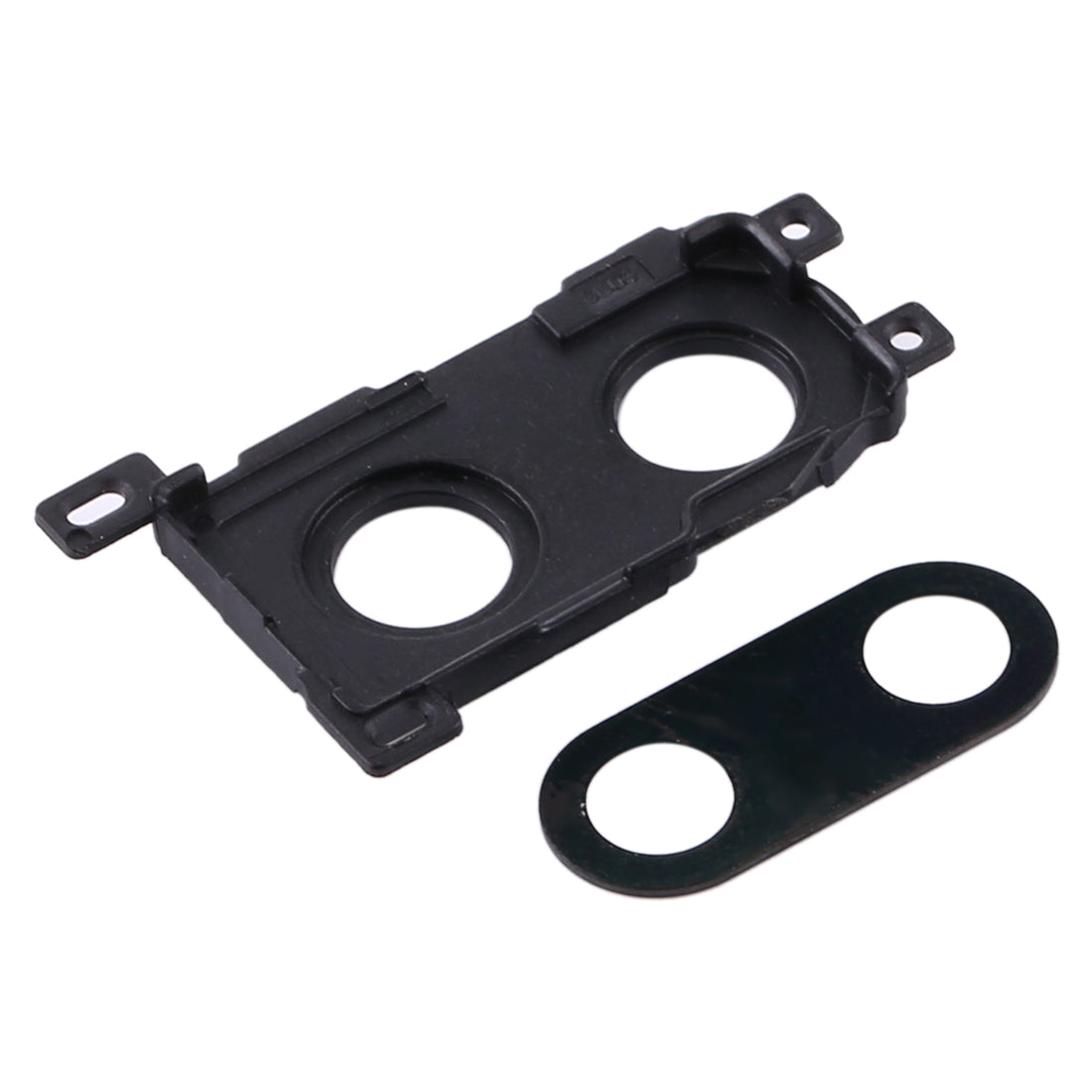 For Huawei Enjoy 9 Plus  10pcs Camera Lens Cover (Black)