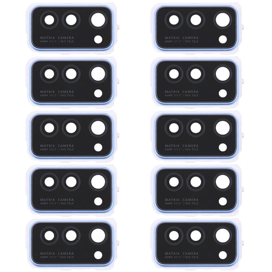 For Huawei Honor V30  10pcs Camera Lens Cover (Blue)