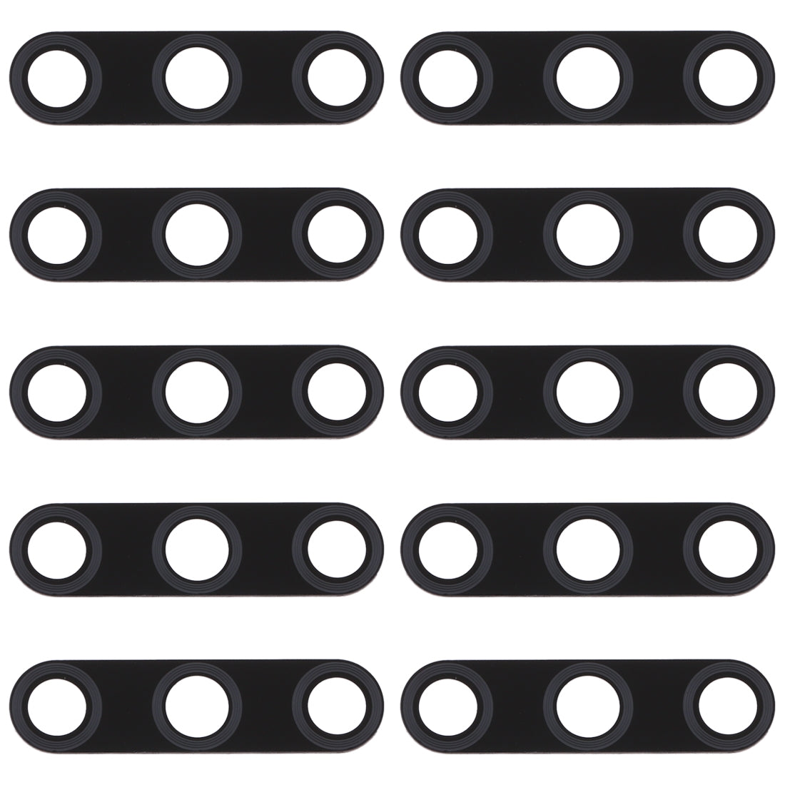 For Huawei Honor Play 3 10pcs Back Camera Lens 