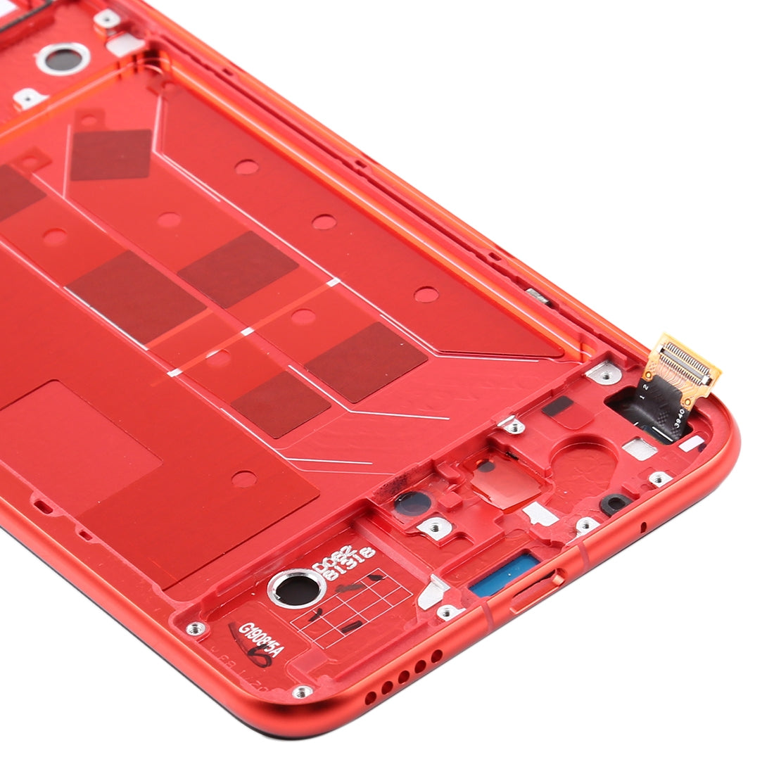 Original OLED LCD Screen for Huawei Nova 5 Pro Digitizer Full Assembly with Frame(Red)