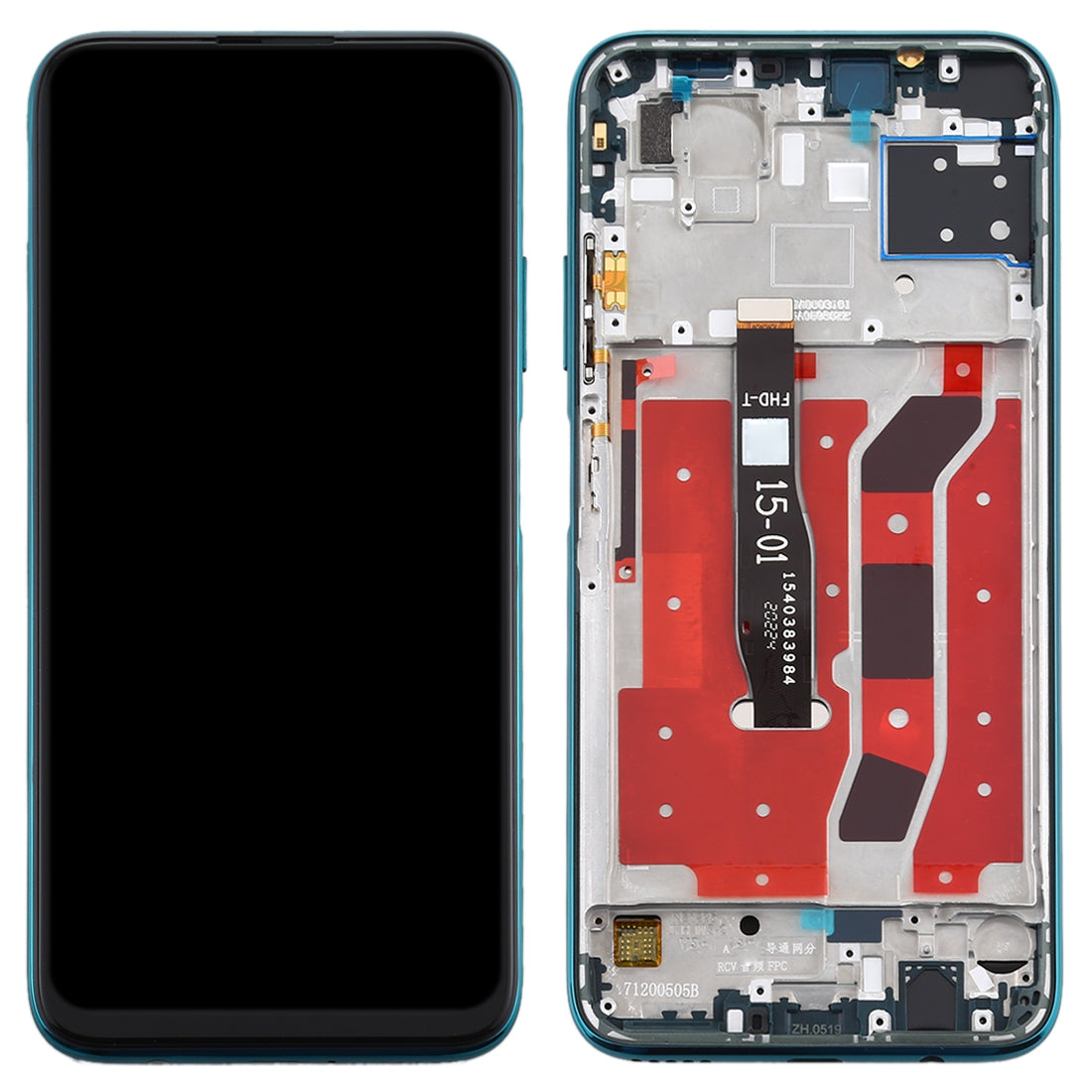 OEM LCD Screen for Huawei P40 Lite Digitizer Full Assembly with Frame?Green)