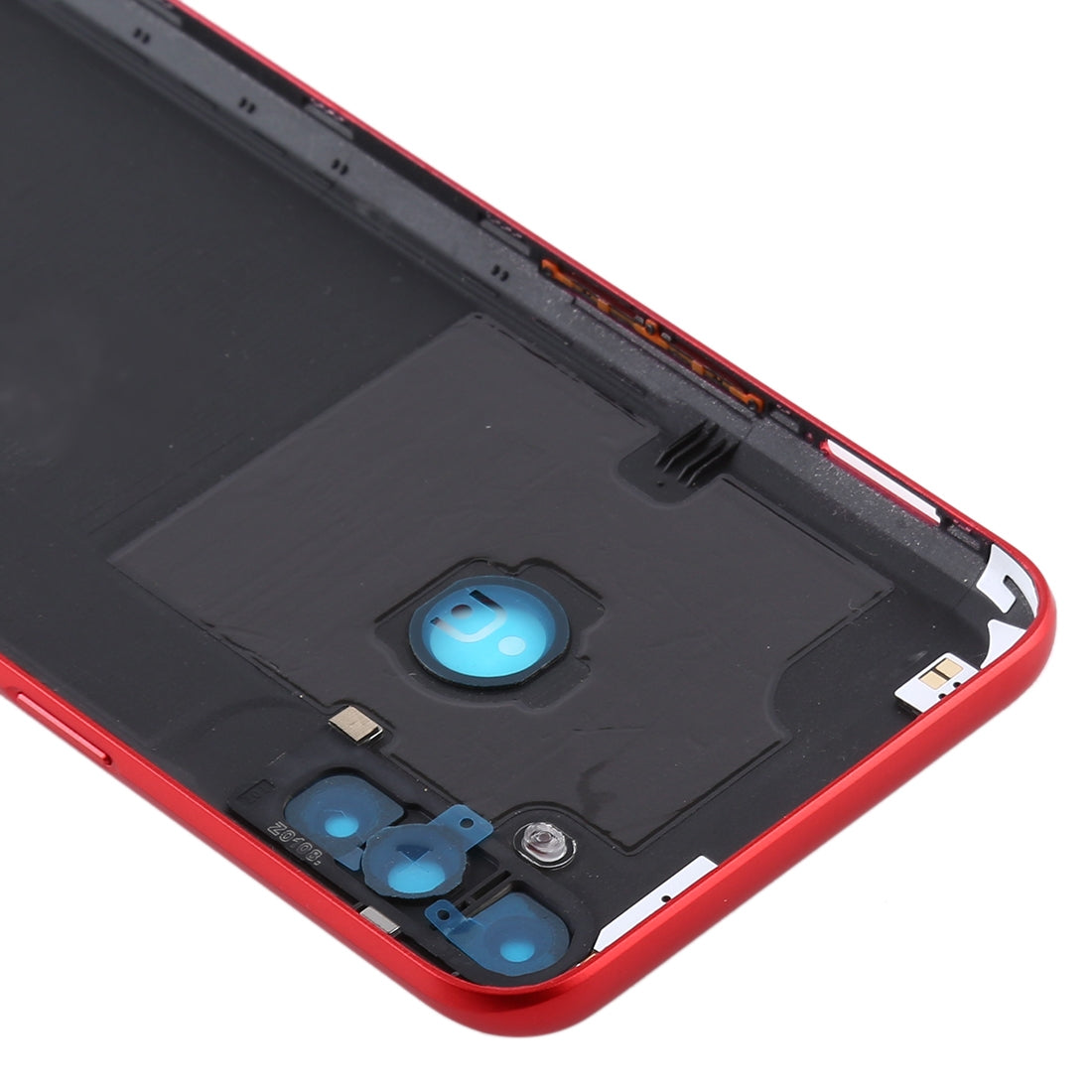 For OPPO Realme C3 3 cameras Battery Back Cover(Red)