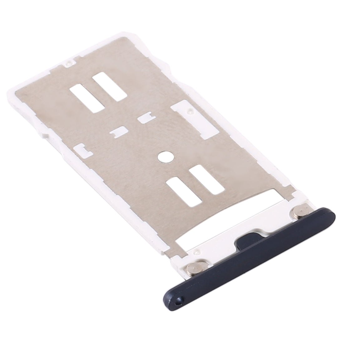SIM Card Tray + SIM Card Tray / Micro SD Card Tray for Asus Zenfone 3 Zoom ZE553KL(Black)