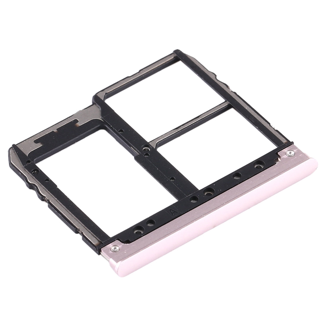 SIM Card Tray + SIM Card Tray + Micro SD Card Tray for Asus Zenfone Max Plus (M1) ZB570TL / X018D(Gold)