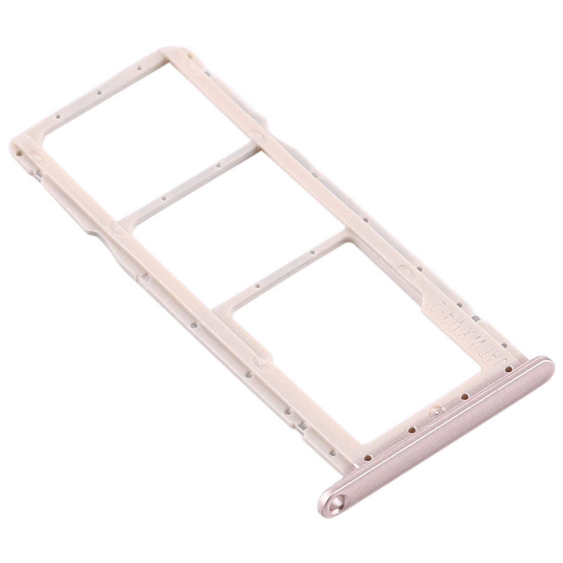 SIM Card Tray + SIM Card Tray + Micro SD Card Tray for Huawei Y6s (2019) (Gold)