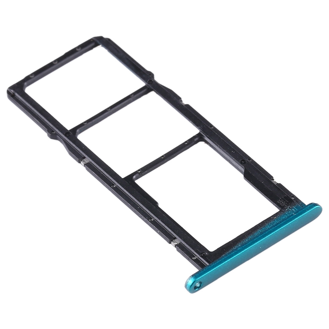 SIM Card Tray + SIM Card Tray + Micro SD Card Tray for Huawei Y6s (2020) (Green)