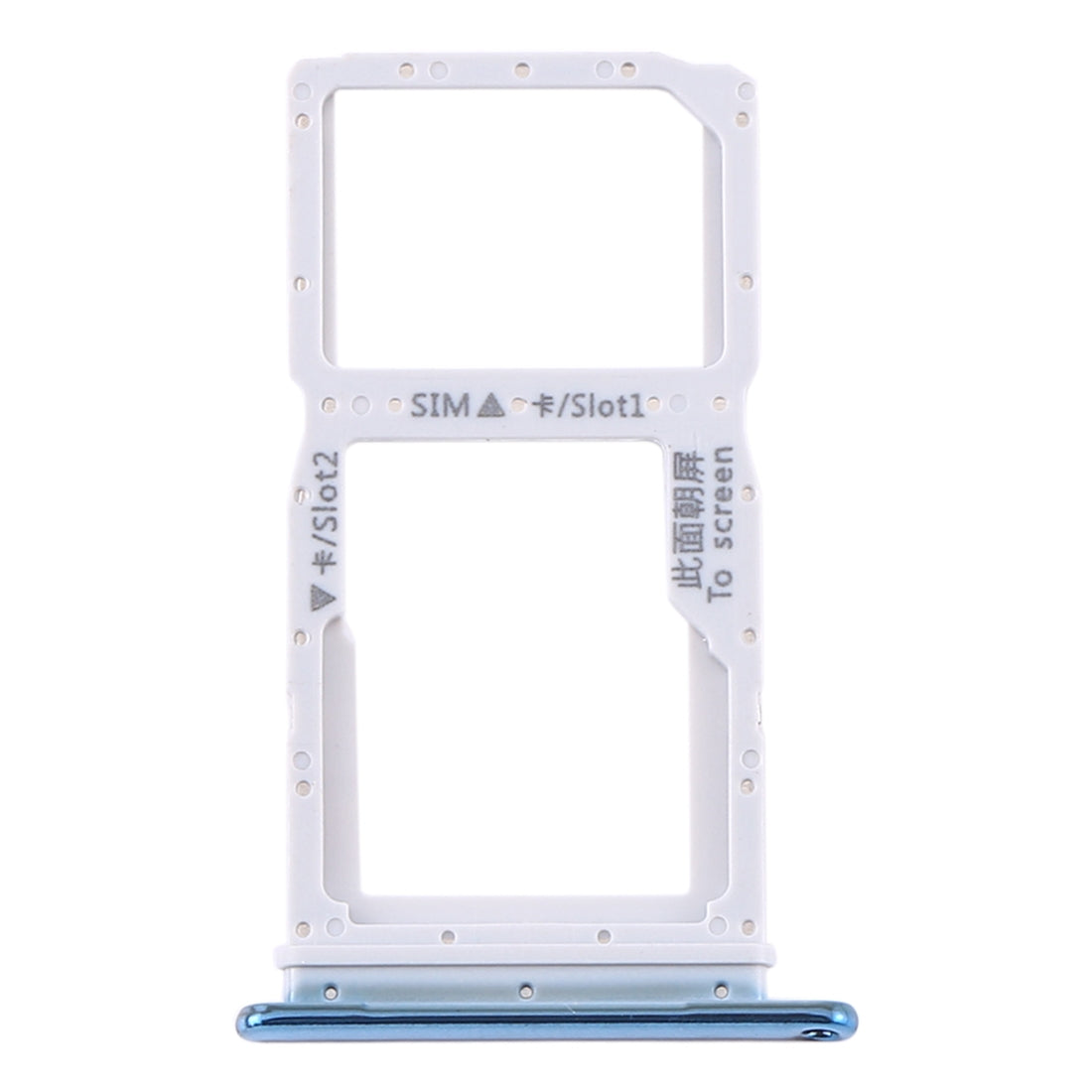 SIM Card Tray + SIM Card Tray / Micro SD Card Tray for Huawei Enjoy Z 5G (Twilight)