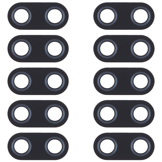 10 PCS Back Camera Lens for Asus Zenfone 5 ZE620KL / ZS620KL(Black)