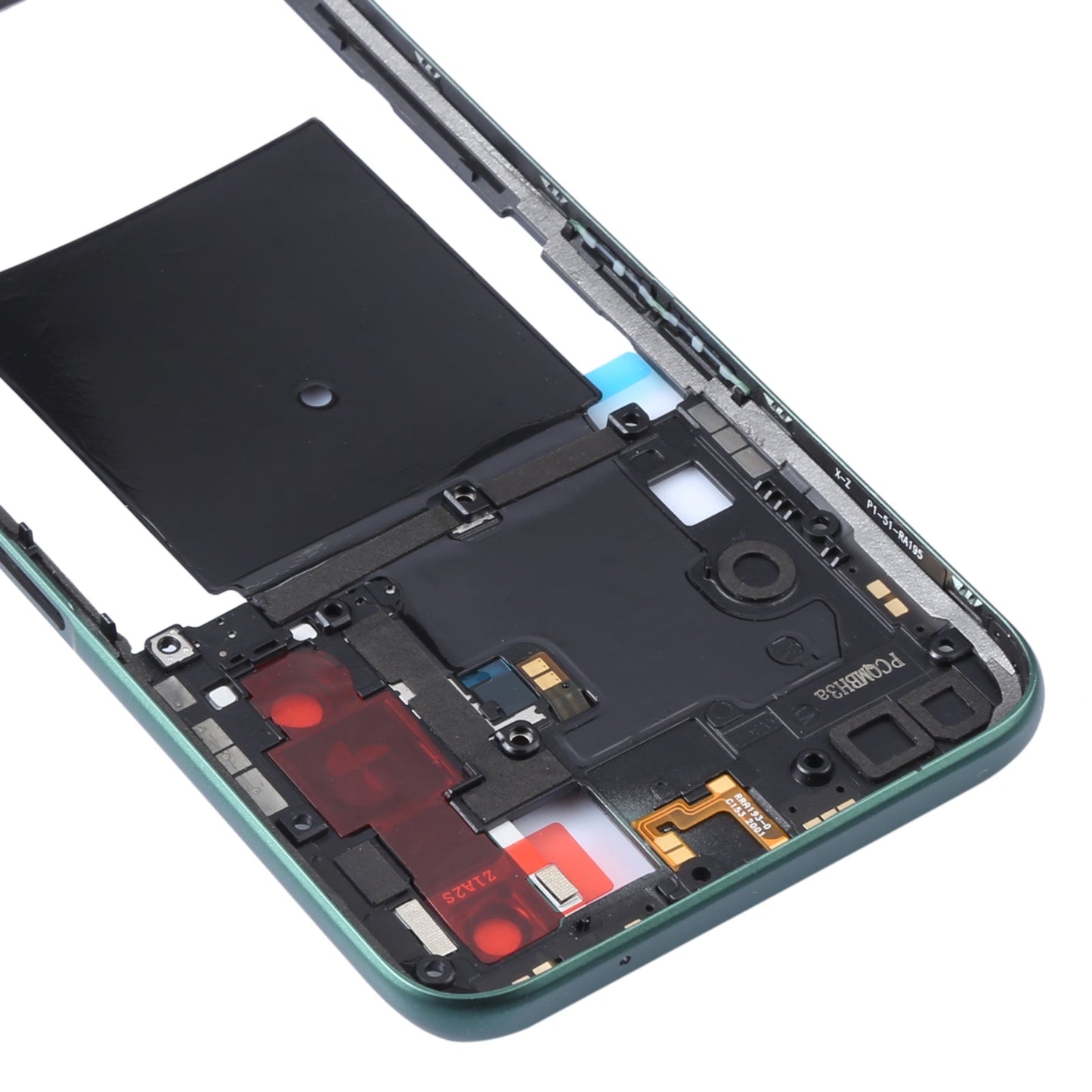 For OPPO Realme X50 5G Middle Frame Bezel Plate (Green)