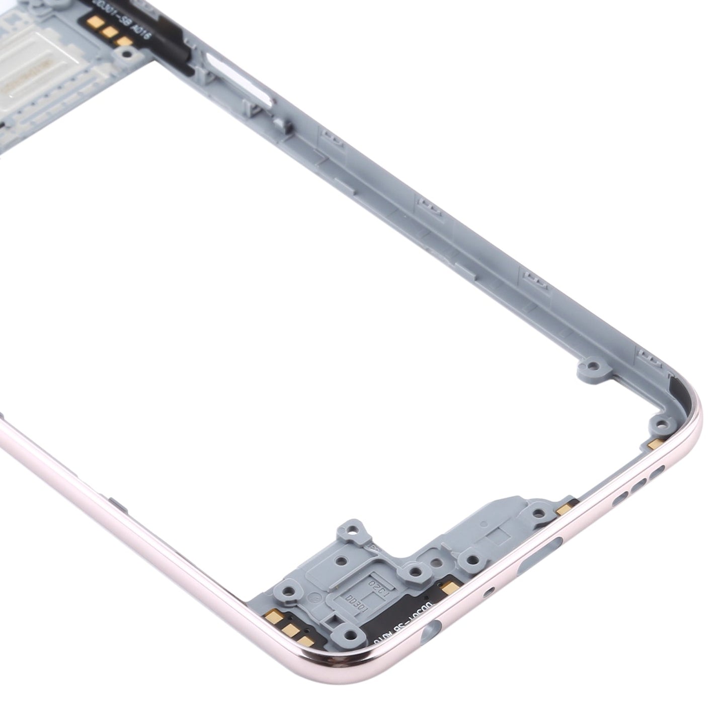 For OPPO A92s/Reno4 Z 5G PDKM00 Middle Frame Bezel Plate (Gold)
