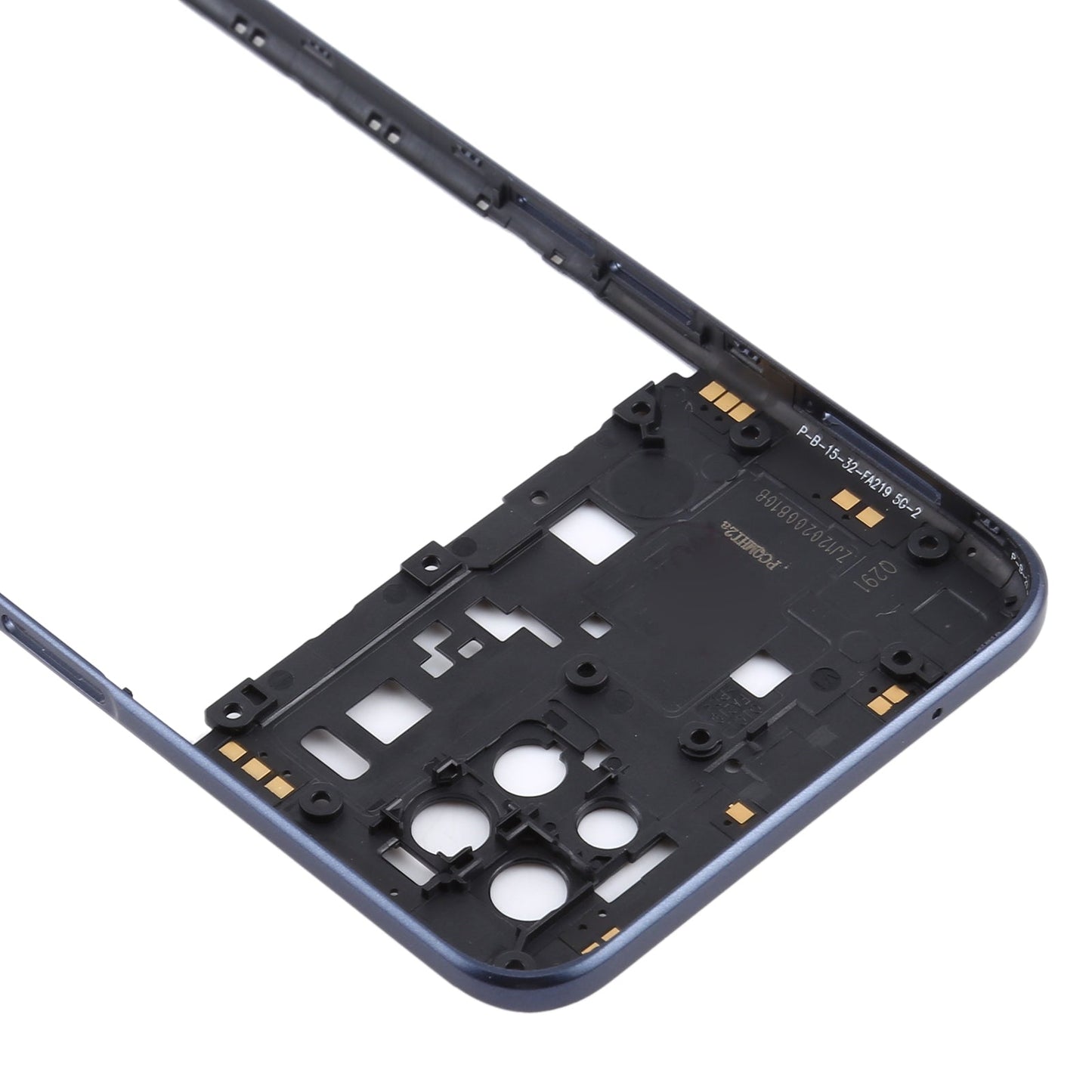 For OPPO A72 5G PDYM20 Middle Frame Bezel Plate (Black)