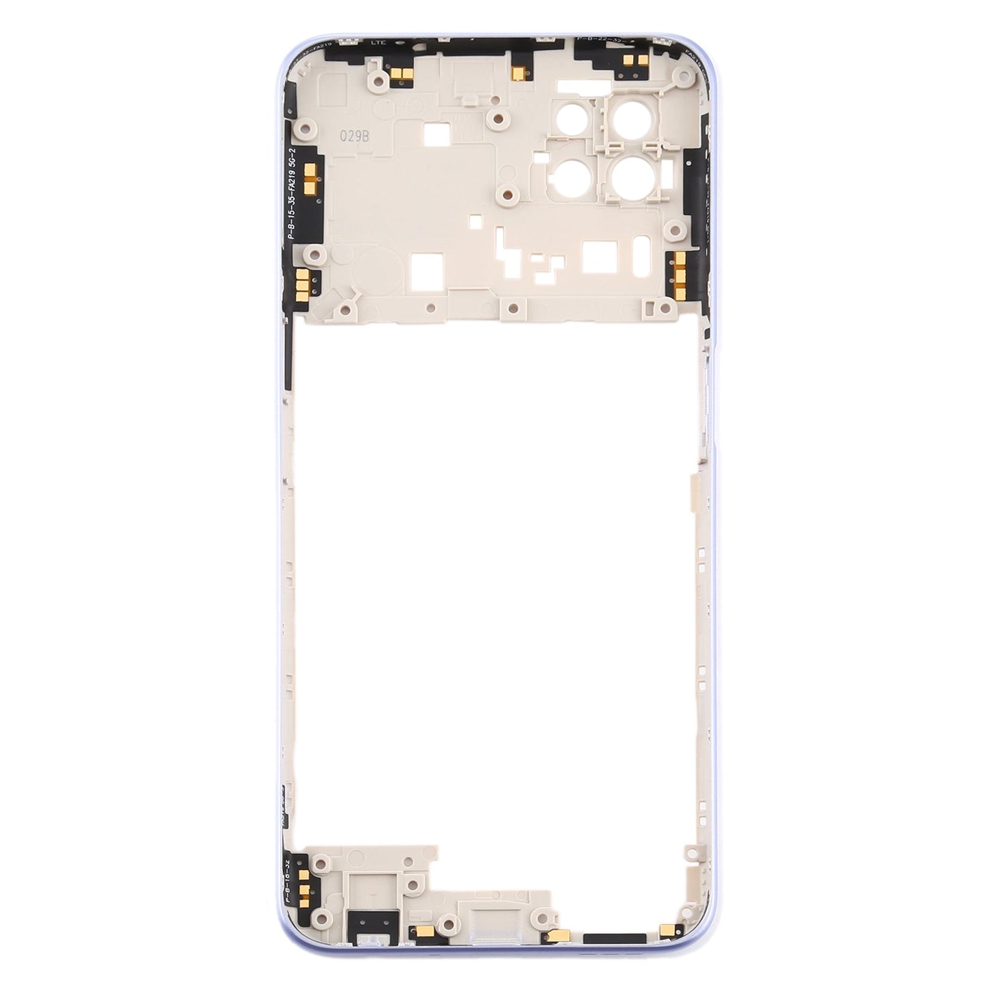 For OPPO A72 5G PDYM20 Middle Frame Bezel Plate (Purple)