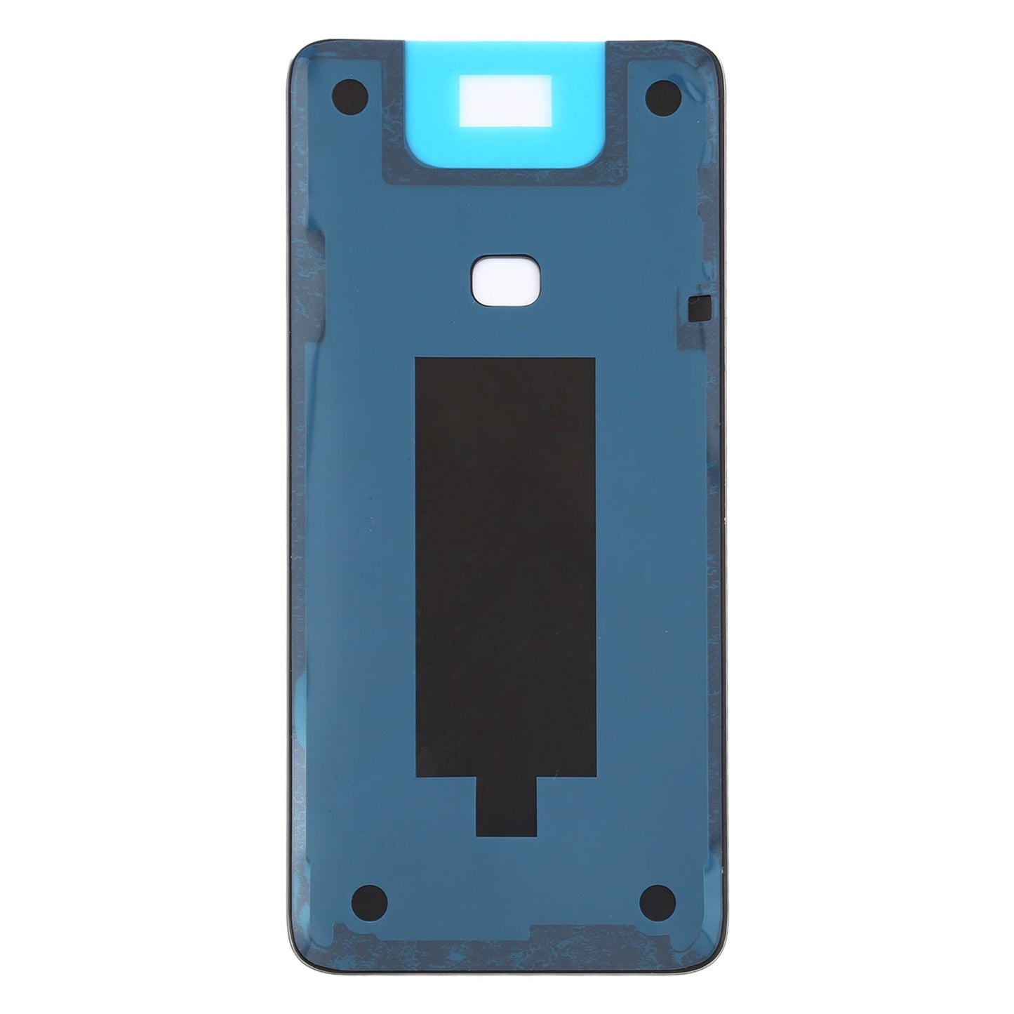 Glass Battery Back Cover for Asus Zenfone 6 ZS630KL(Jet Black)