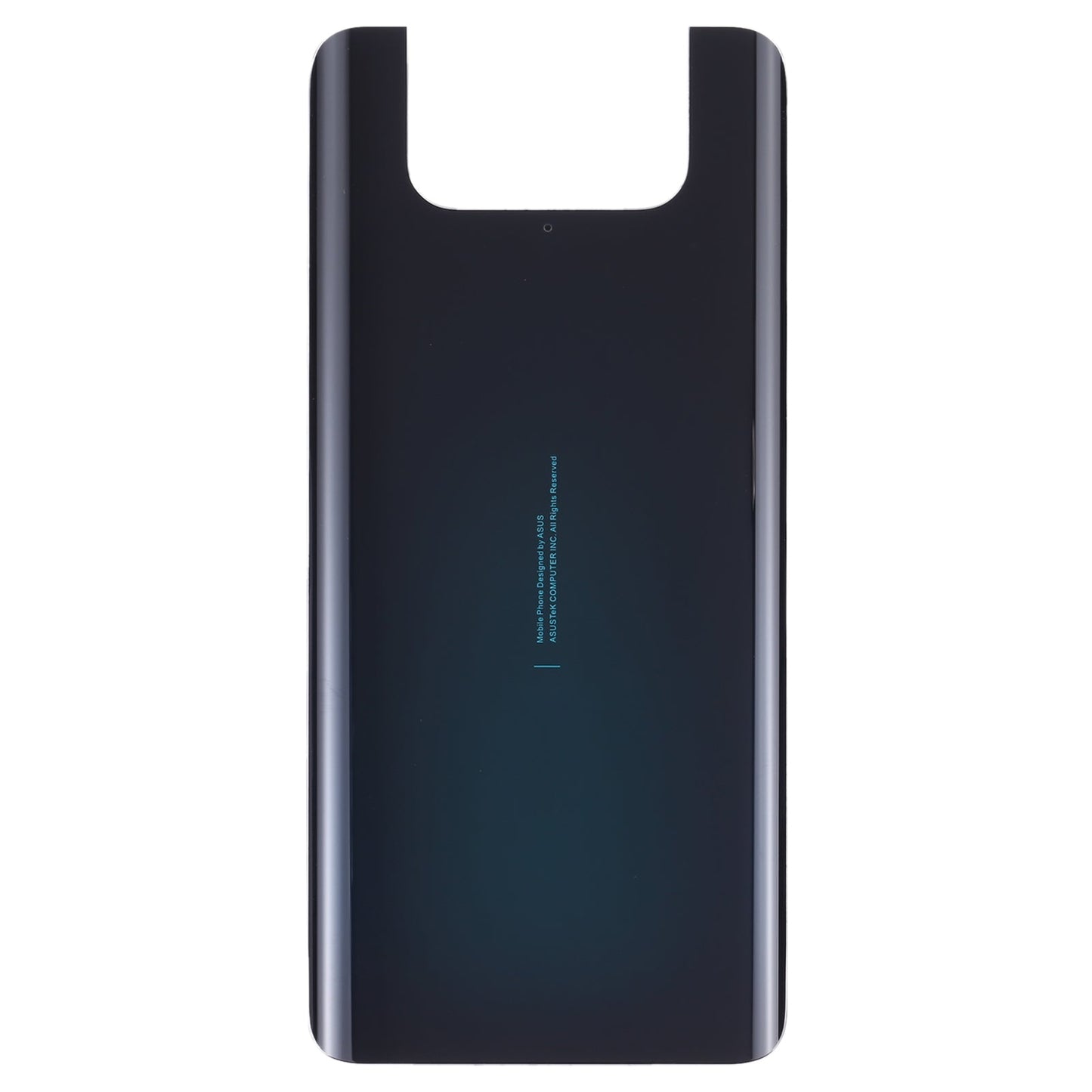Glass Battery Back Cover for Asus Zenfone 7 ZS670KS(Black)