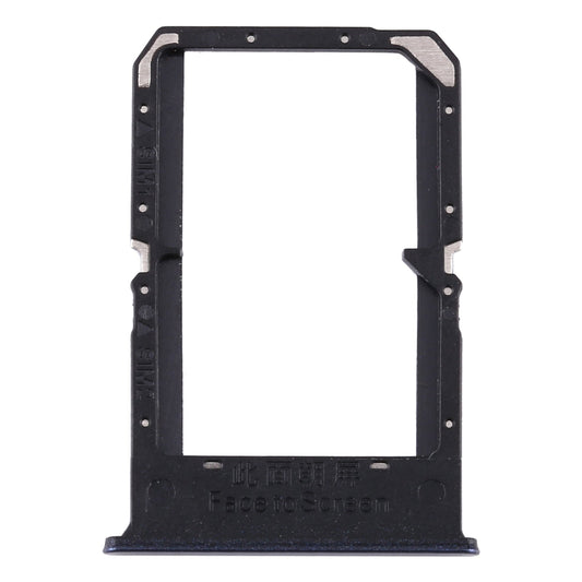 For OPPO A72 5G / K7X 5G / A53 5G SIM Card Tray + SIM Card Tray(Black)