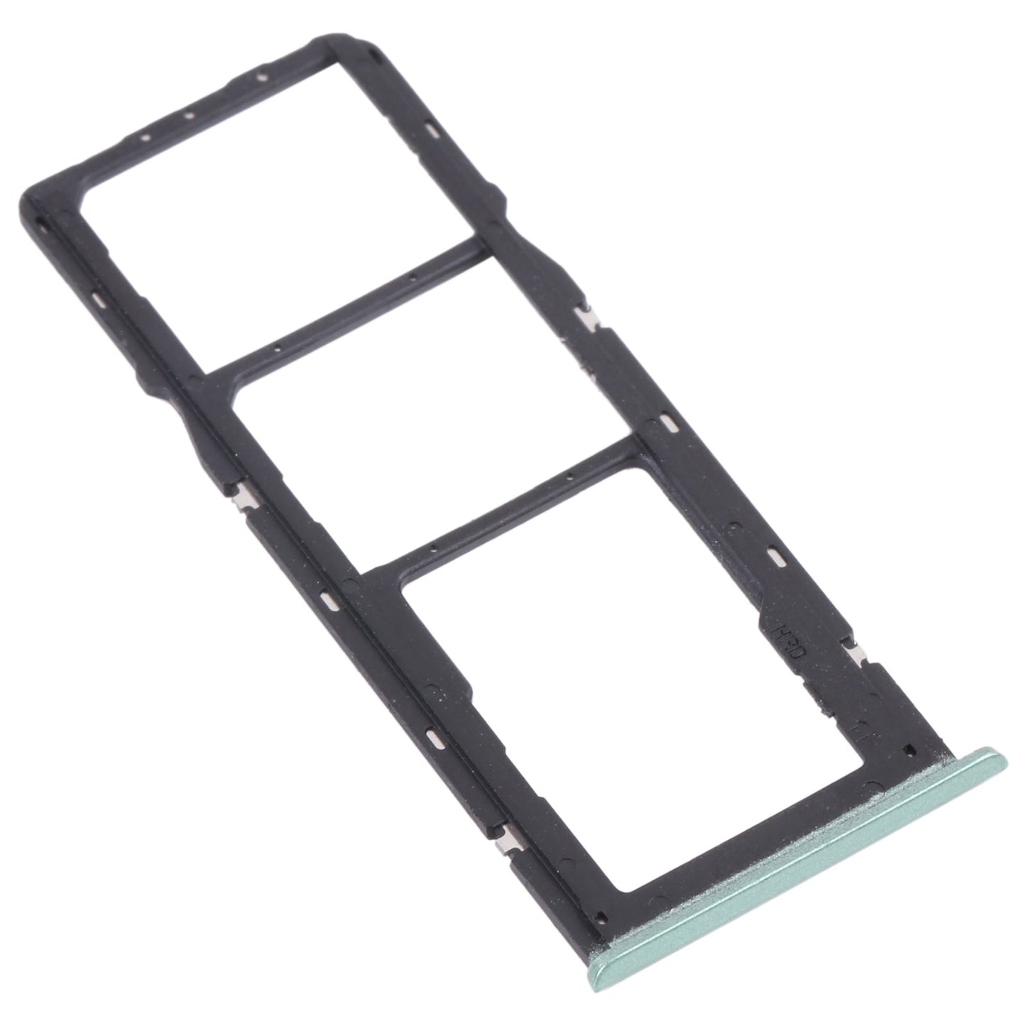 For OPPO Realme C11 RMX2185  SIM Card Tray + SIM Card Tray + Micro SD Card Tray (Green)
