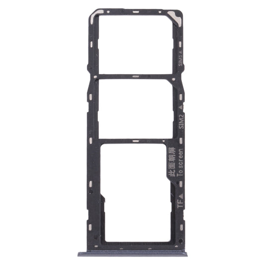 For OPPO Realme C11 RMX2185  SIM Card Tray + SIM Card Tray + Micro SD Card Tray (Grey)
