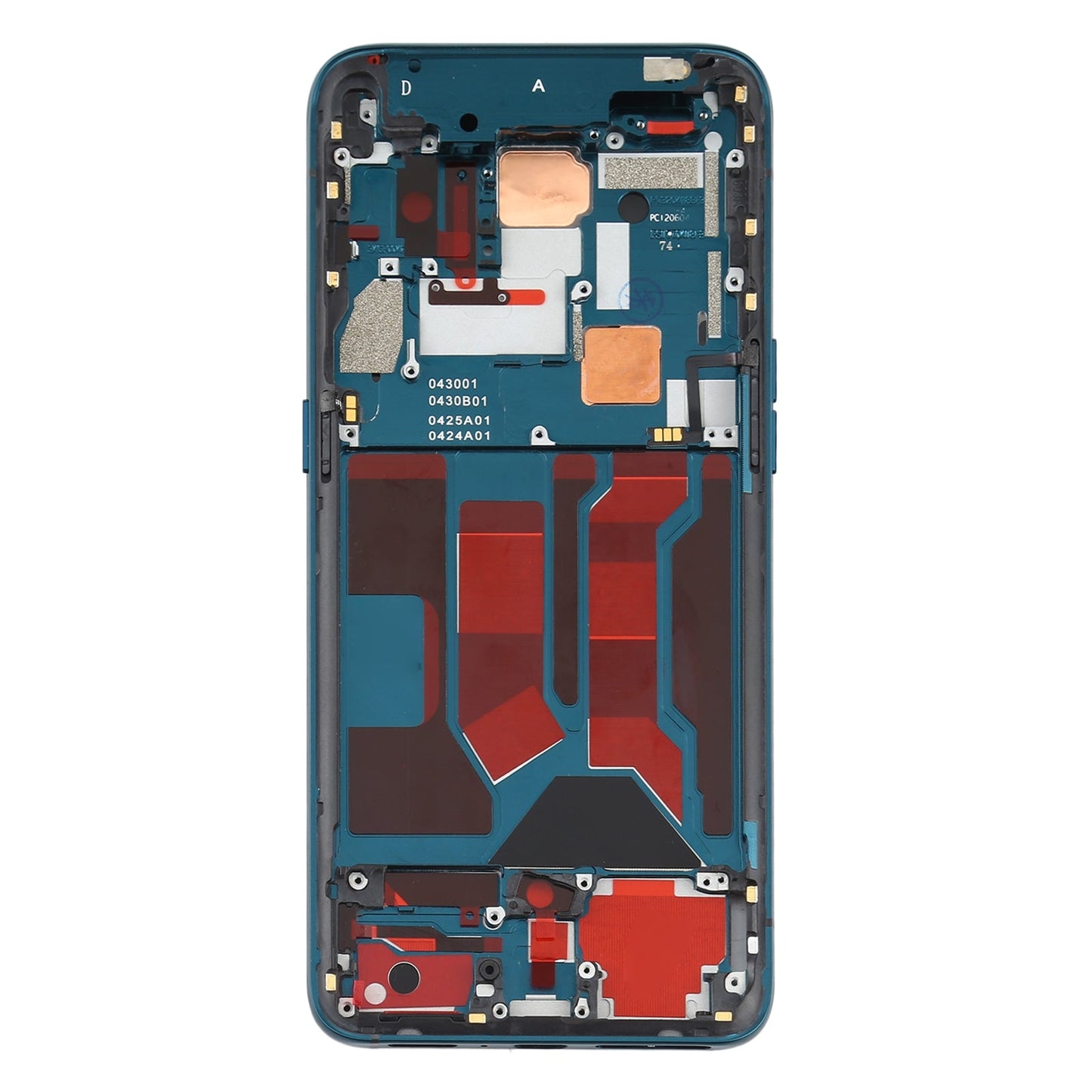 For OPPO Reno 10x zoom Front Housing LCD Frame Bezel Plate (Green)