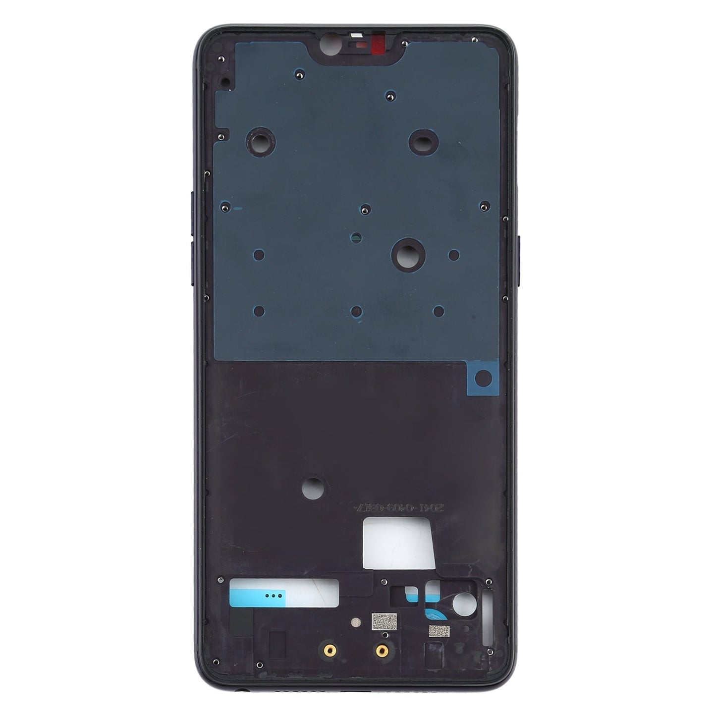 For OPPO R15 PACM00 CPH1835 PACT00 CPH1831 PAAM00 Front Housing LCD Frame Bezel Plate(Black)