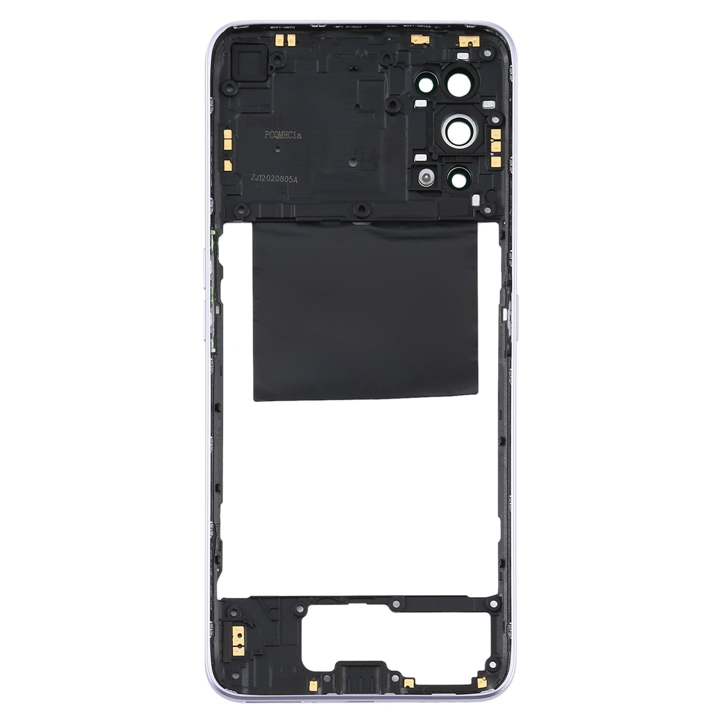 For OPPO Realme X7 Back Housing Frame (Purple)