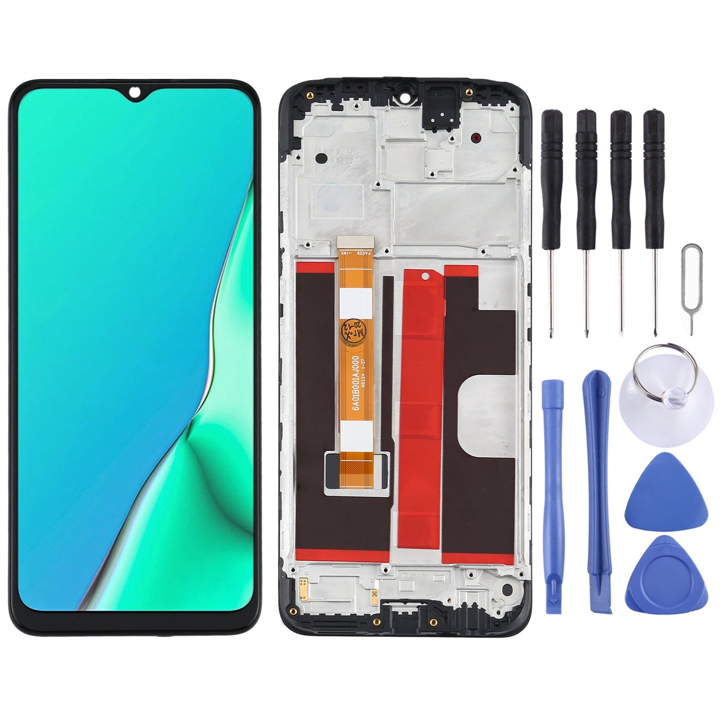 TFT LCD Screen for OPPO A9 (2020)/ A11x / A11 CPH1937 CPH1939 CPH1941 PCHM10 PCHT10 Digitizer Full Assembly With Frame