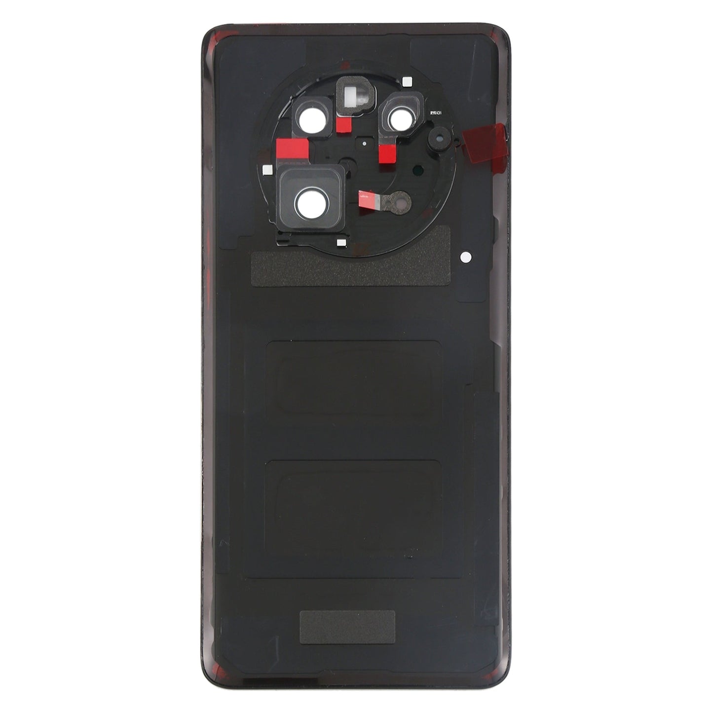Original Battery Back Cover with Camera Lens Cover for Huawei Mate 40(Silver)