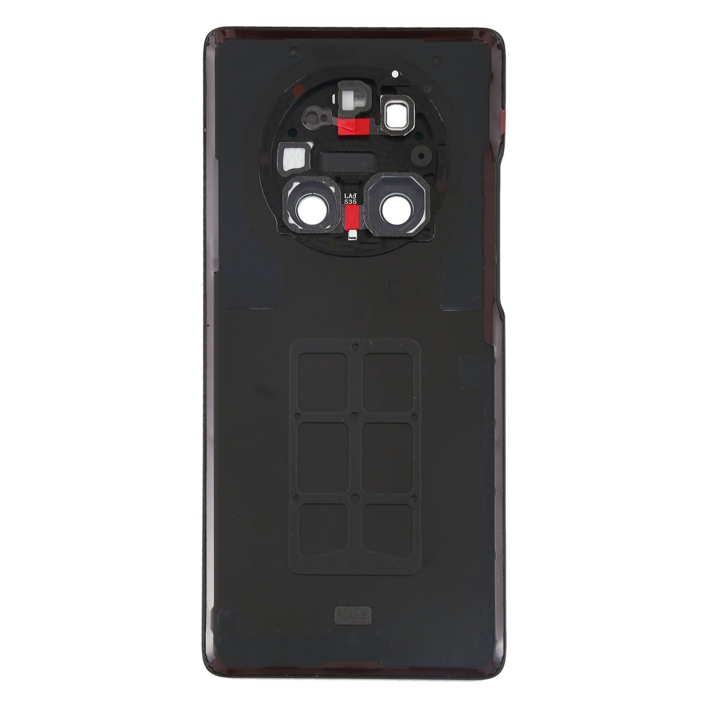 Original Battery Back Cover with Camera Lens Cover for Huawei Mate 40 Pro(Silver)