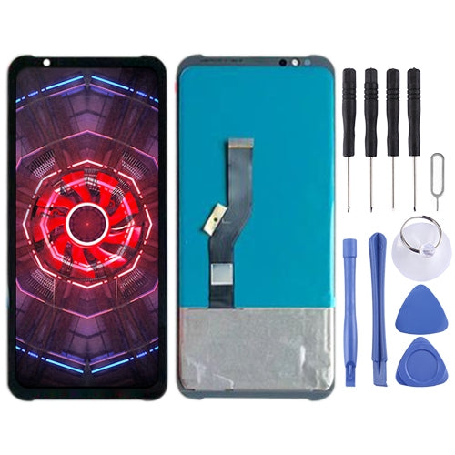 Original AMOLED LCD Screen for ZTE Nubia Red Magic 3 / 3S NX629J  with Digitizer Full Assembly ?Black)