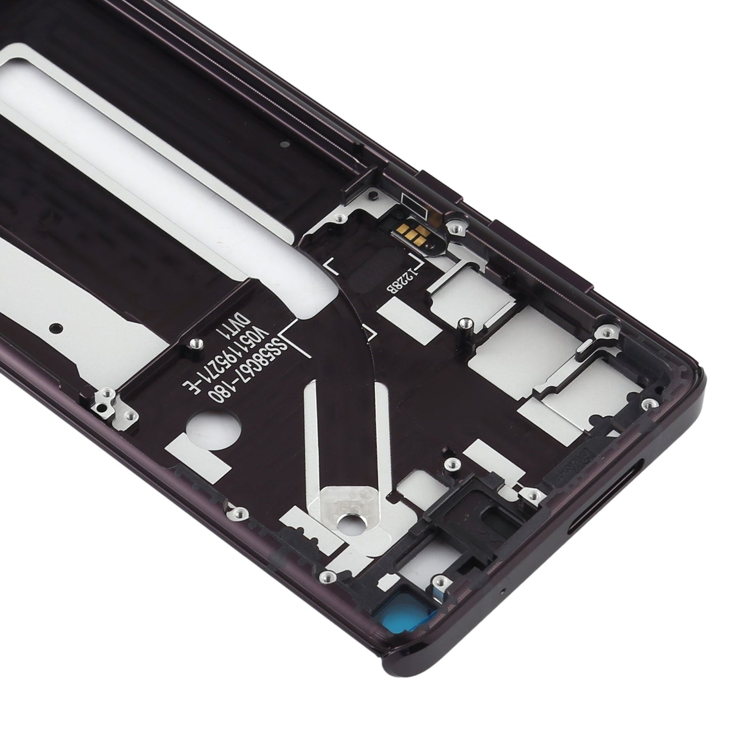 Middle Frame Bezel Plate for Motorola Edge XT2063-3(Red)