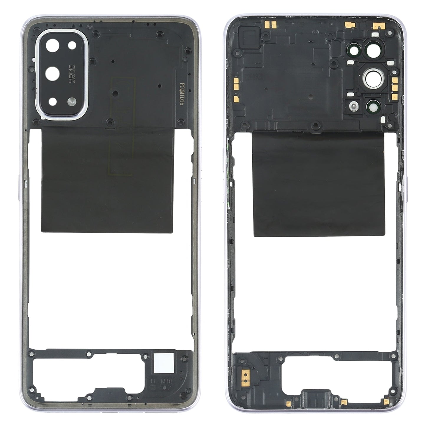 For OPPO Realme X7 Middle Frame Bezel Plate (Purple)
