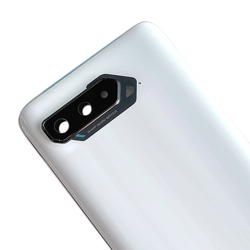 Original Battery Back Cover for Asus ROG Phone 5 ZS673KS(White)