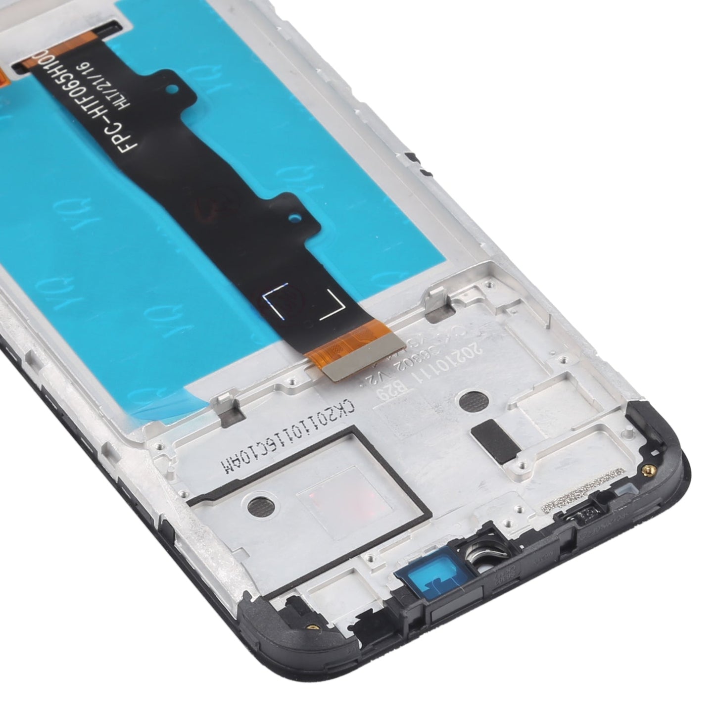 TFT LCD Screen for Motorola Moto E7 Power PAMH0001IN PAMH0010IN PAMH0019IN Digitizer Full Assembly with Frame (Black)