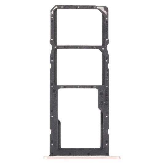 SIM Card Tray + SIM Card Tray + Micro SD Card Tray for Huawei Enjoy 20 SE 4G(Gold)