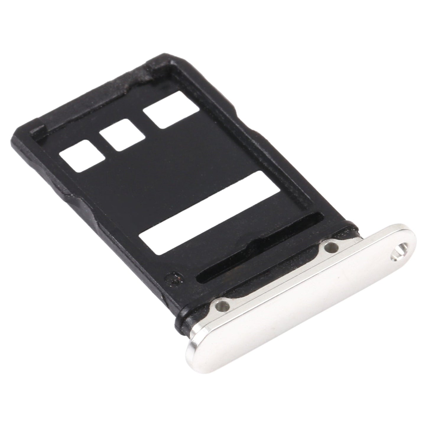 SIM Card Tray + NM Card Tray for Huawei Mate 40 (Silver)