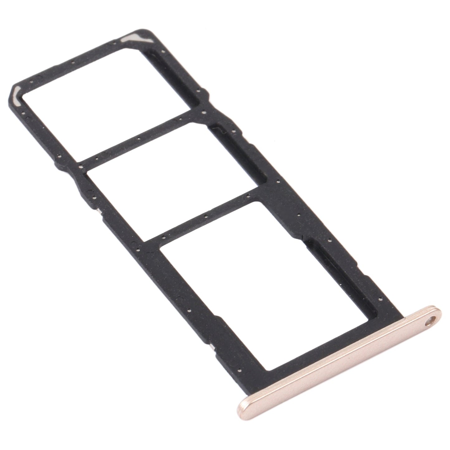SIM Card Tray + SIM Card Tray + Micro SD Card Tray for Huawei P Smart 2021 (Gold)