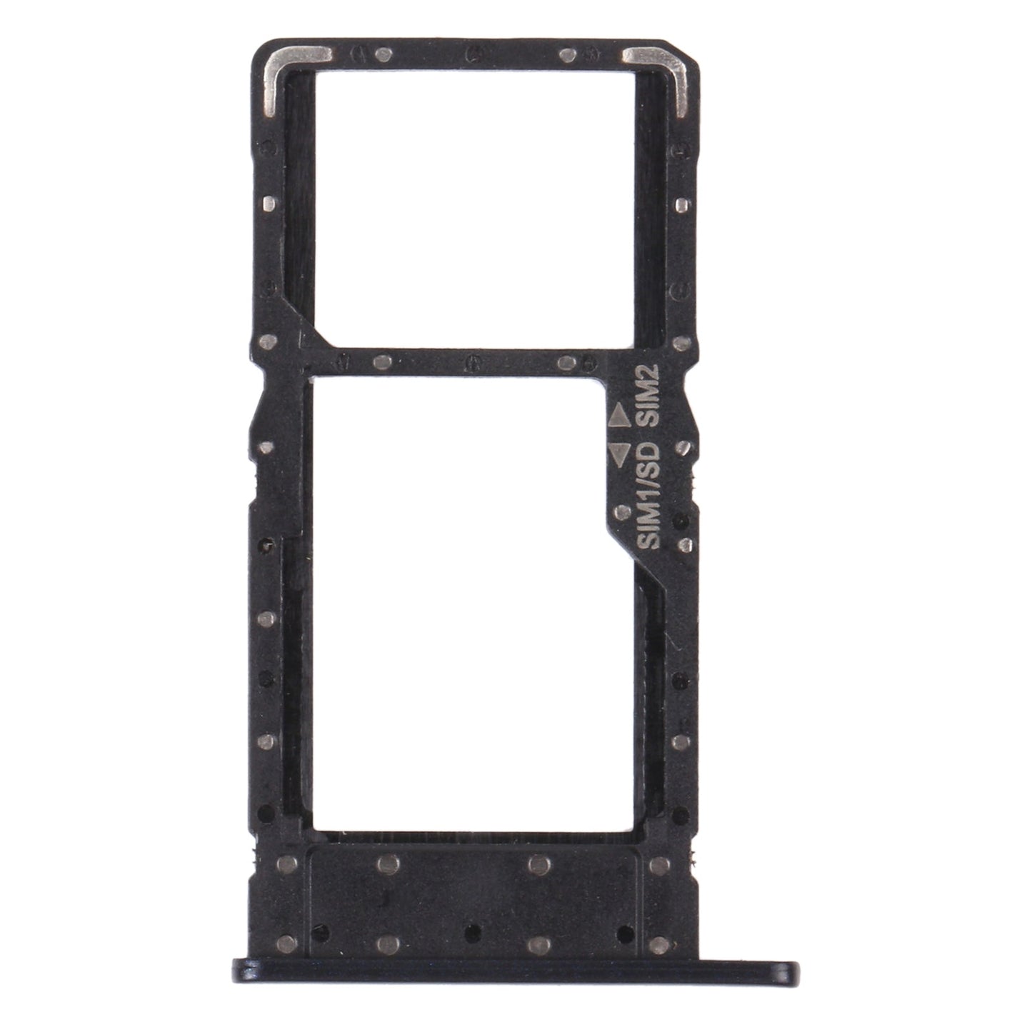 SIM Card Tray + SIM Card Tray / Micro SD Card Tray for Huawei Maimang 9 (Black)