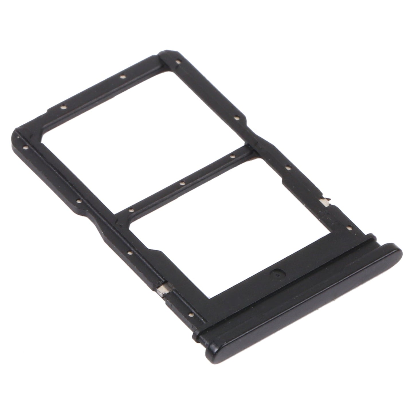 SIM Card Tray + NM Card Tray for Huawei P Smart S (Black)