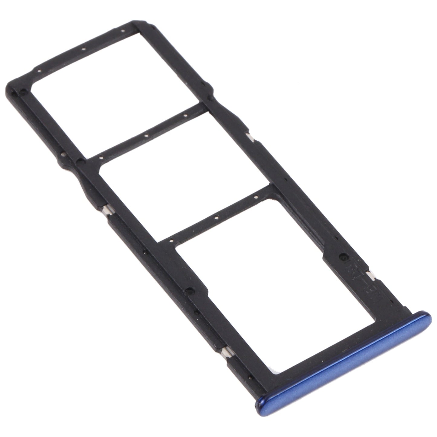 SIM Card Tray + SIM Card Tray + Micro SD Card Tray for Huawei Y5p (Blue)