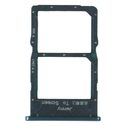 SIM Card Tray + NM Card Tray for Huawei Nova 7i (Green)
