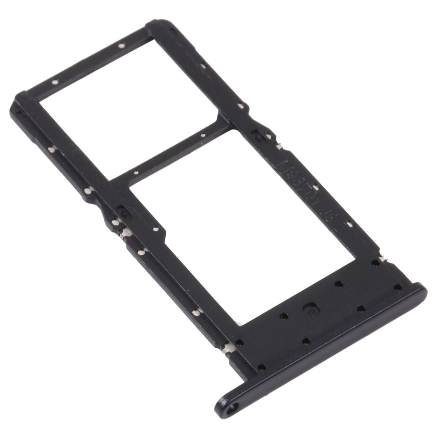 SIM Card Tray + SIM Card Tray / Micro SD Card Tray for Honor Play4 (Black)