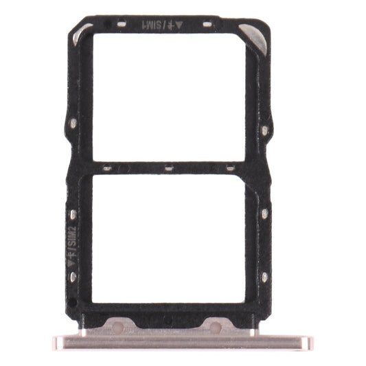 SIM Card Tray + SIM Card Tray for Huawei Nova 5T (Silver)
