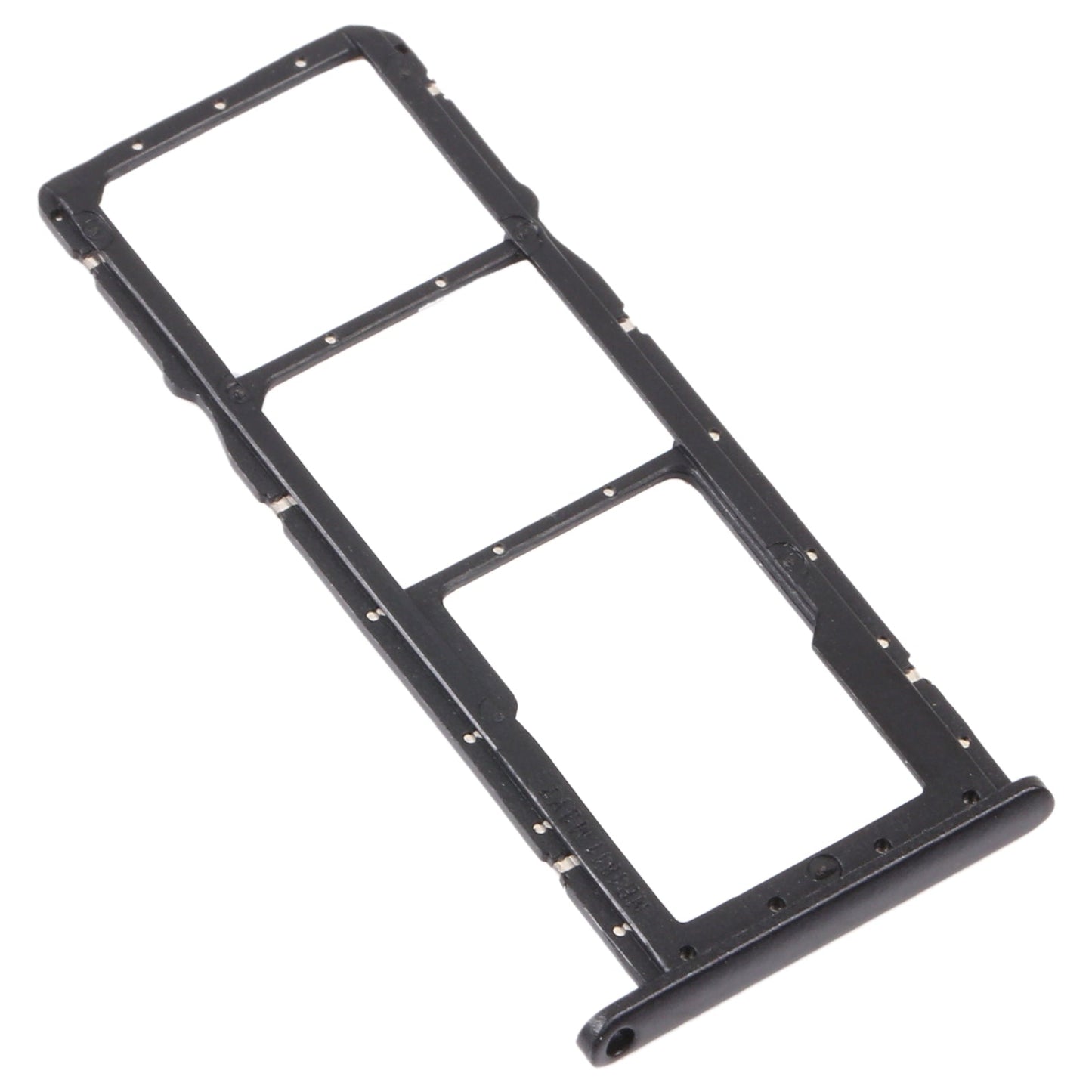 SIM Card Tray + SIM Card Tray + Micro SD Card Tray for Huawei Enjoy 9e (Black)