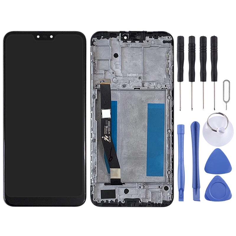 OEM LCD Screen for Asus Zenfone Max Plus (M2) ZB634KL A001D Digitizer Full Assembly with Frame?Black)
