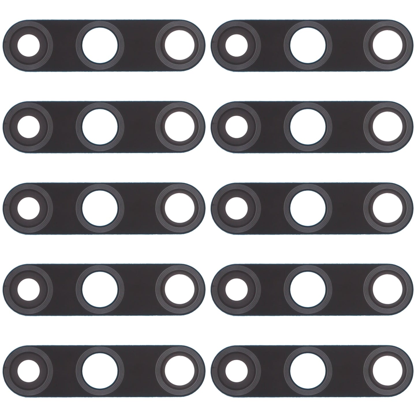 For Huawei Enjoy 10 Plus 10pcs Back Camera Lens 