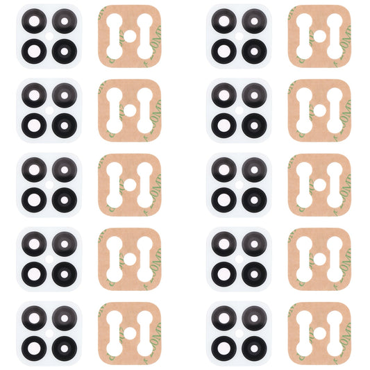 For Huawei Nova 8 SE  10pcs Back Camera Lens (White)
