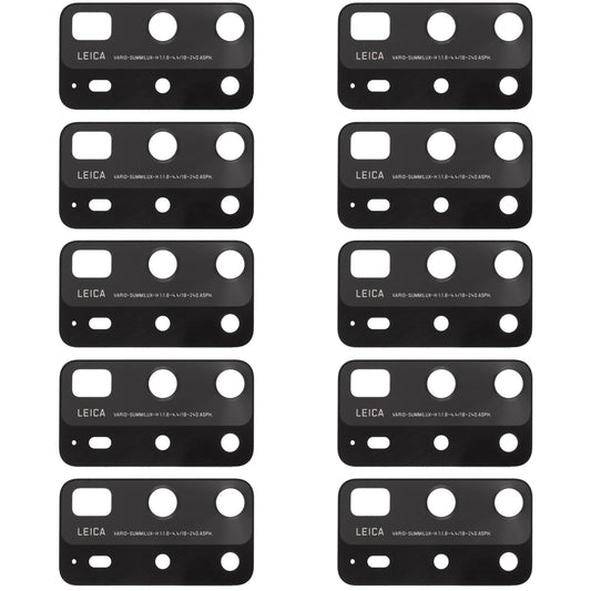 For Huawei P40 Pro+ 10pcs Back Camera Lens 